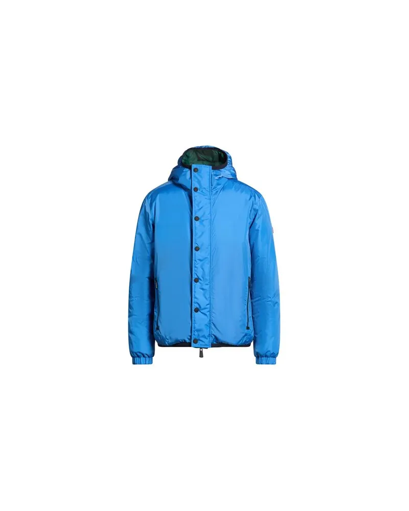 Moncler JACKEN & MÄNTEL - Pufferjacken & Daunenjackenauf YOOX.COM Blau