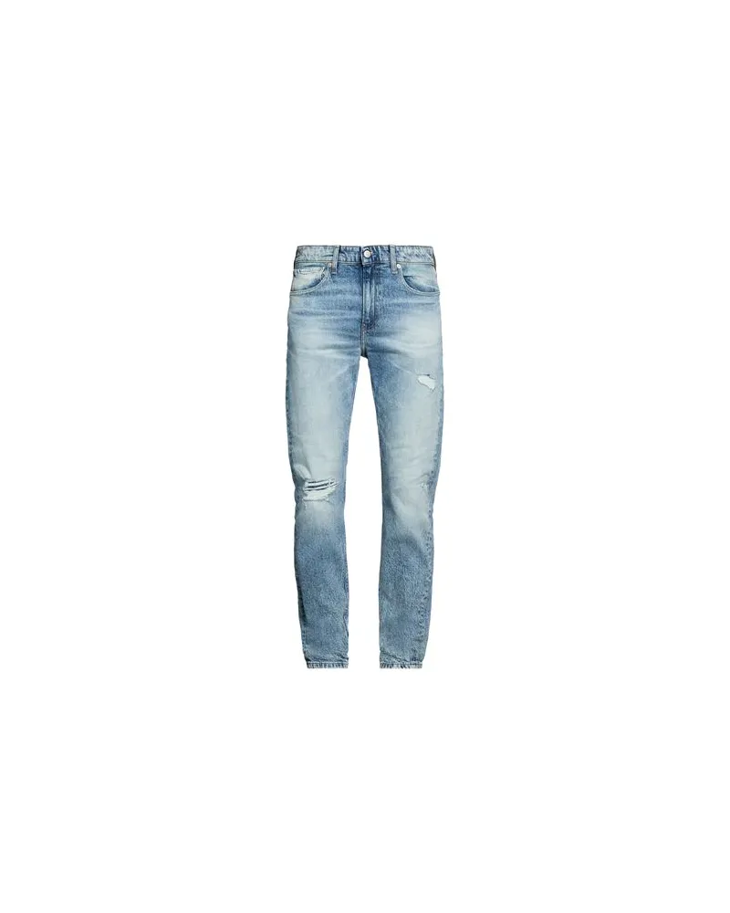 Calvin Klein HOSEN & RÖCKE - Jeanshosenauf YOOX.COM Blau