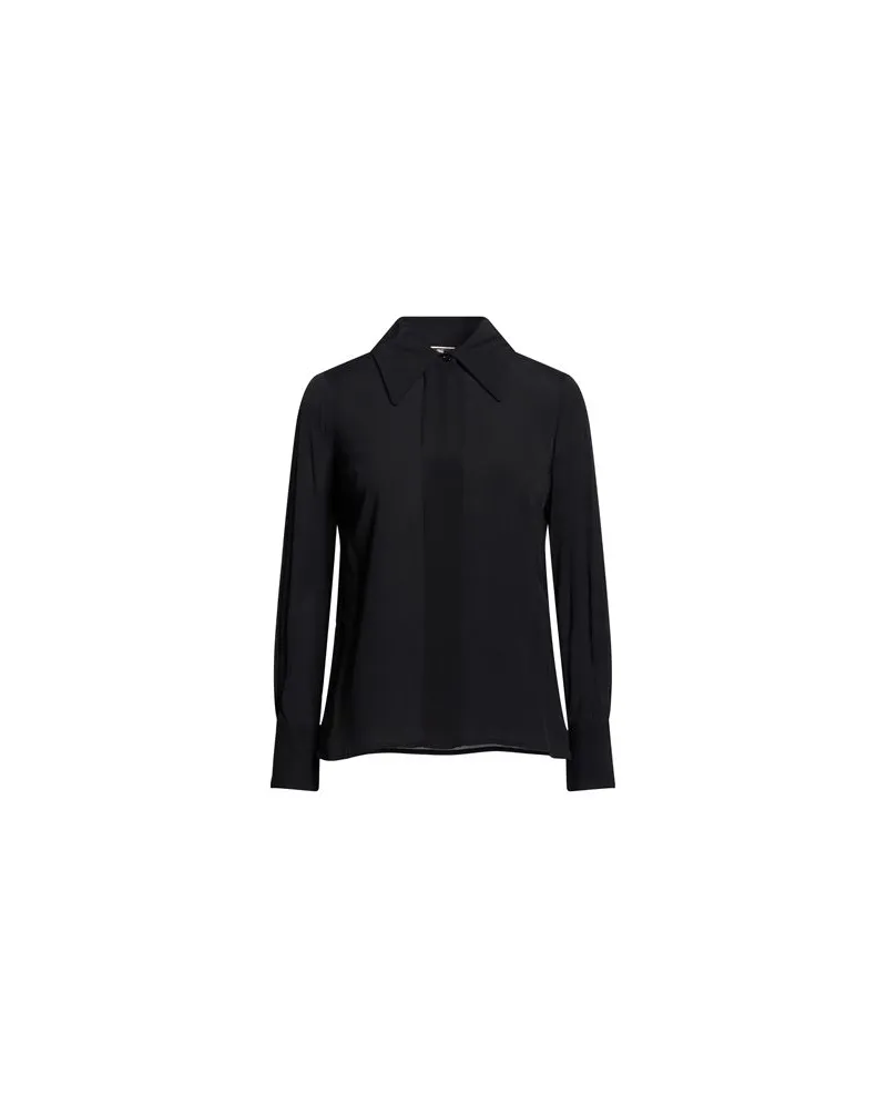 Elisabetta Franchi TOPS - Hemdenauf YOOX.COM Schwarz