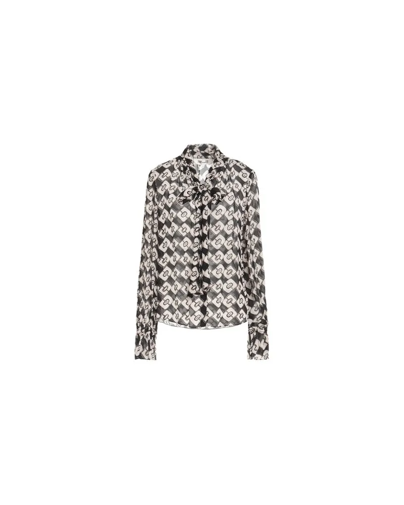 Diane von Furstenberg TOPS - Hemdenauf YOOX.COM Schwarz