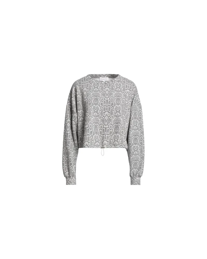 Patrizia Pepe TOPS - Sweatshirtsauf YOOX.COM Hellgrau