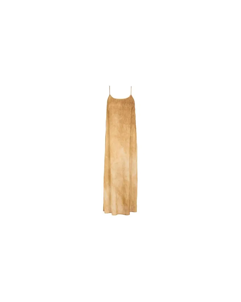 Uma Wang KLEIDER - Midi-Kleiderauf YOOX.COM Sand