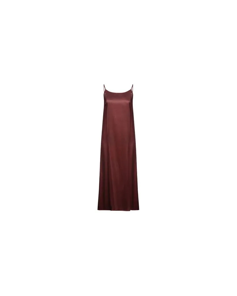 Uma Wang KLEIDER - Midi-Kleiderauf YOOX.COM Schokobraun