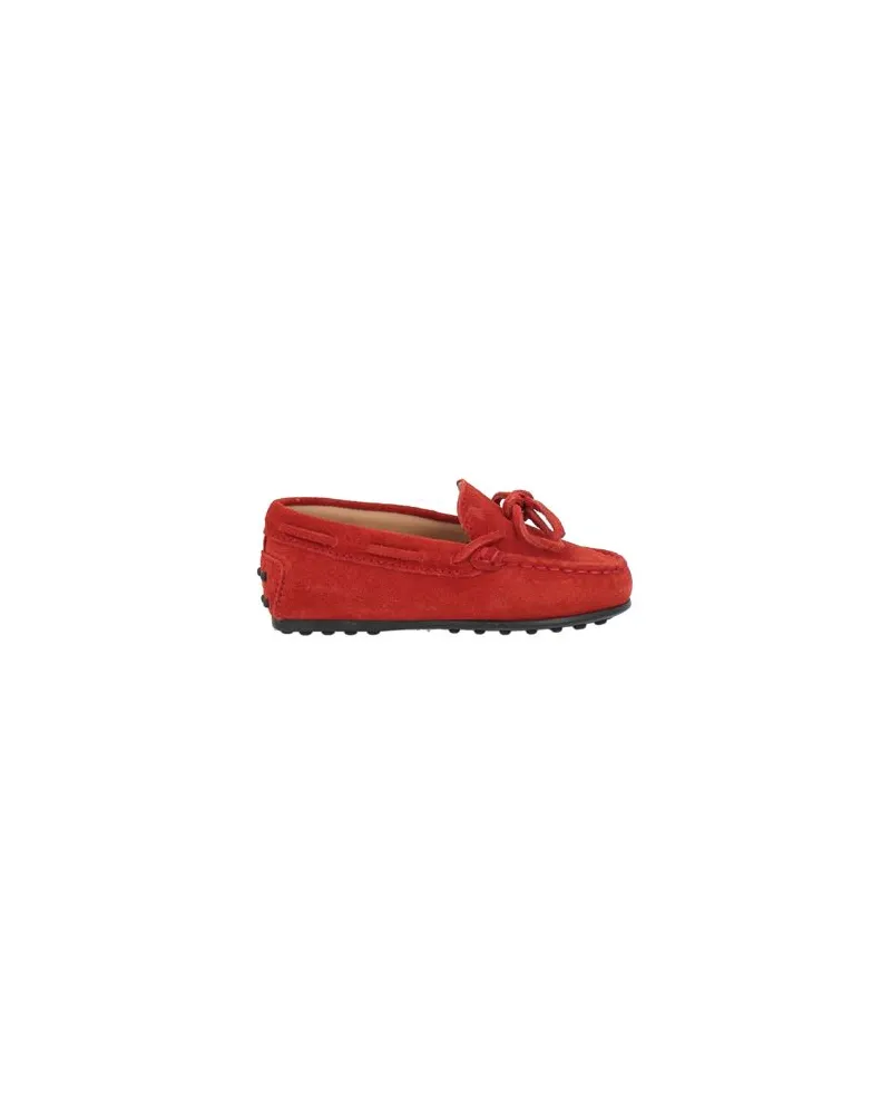 TOD'S JUNIOR - SCHUHE - Mokassinsauf YOOX.COM Ziegelrot