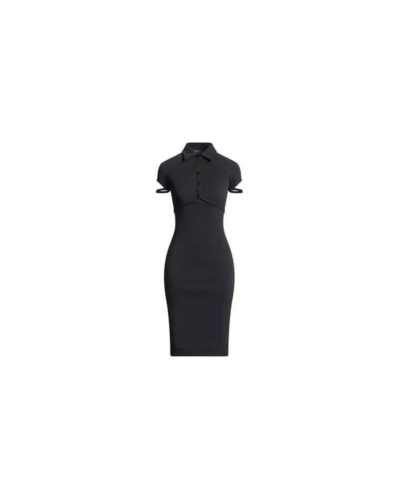 Helmut Lang KLEIDER - Midi-Kleiderauf YOOX.COM Schwarz