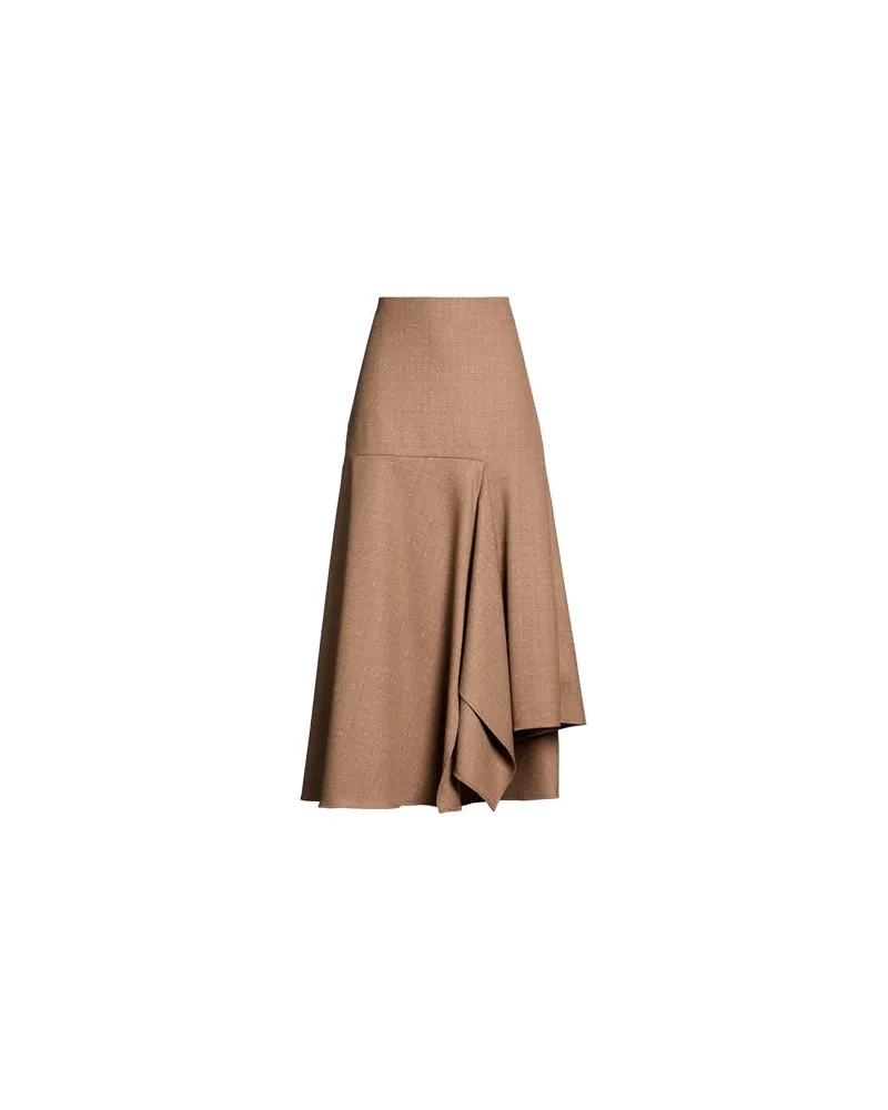Fabiana Filippi HOSEN & RÖCKE - Maxi-Röckeauf YOOX.COM Hellbraun