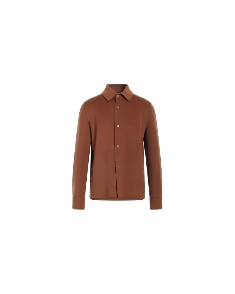 Alpha Studio TOPS - Hemdenauf YOOX.COM Lederfarben