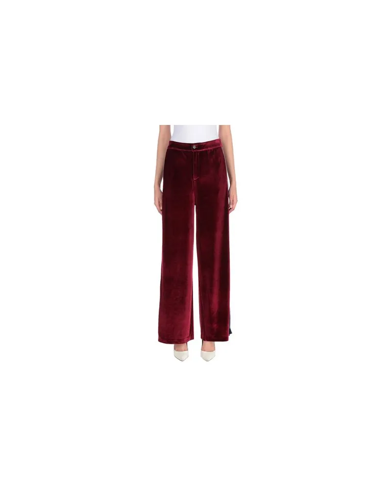 Black Coral HOSEN & RÖCKE - Hosenauf YOOX.COM Bordeaux