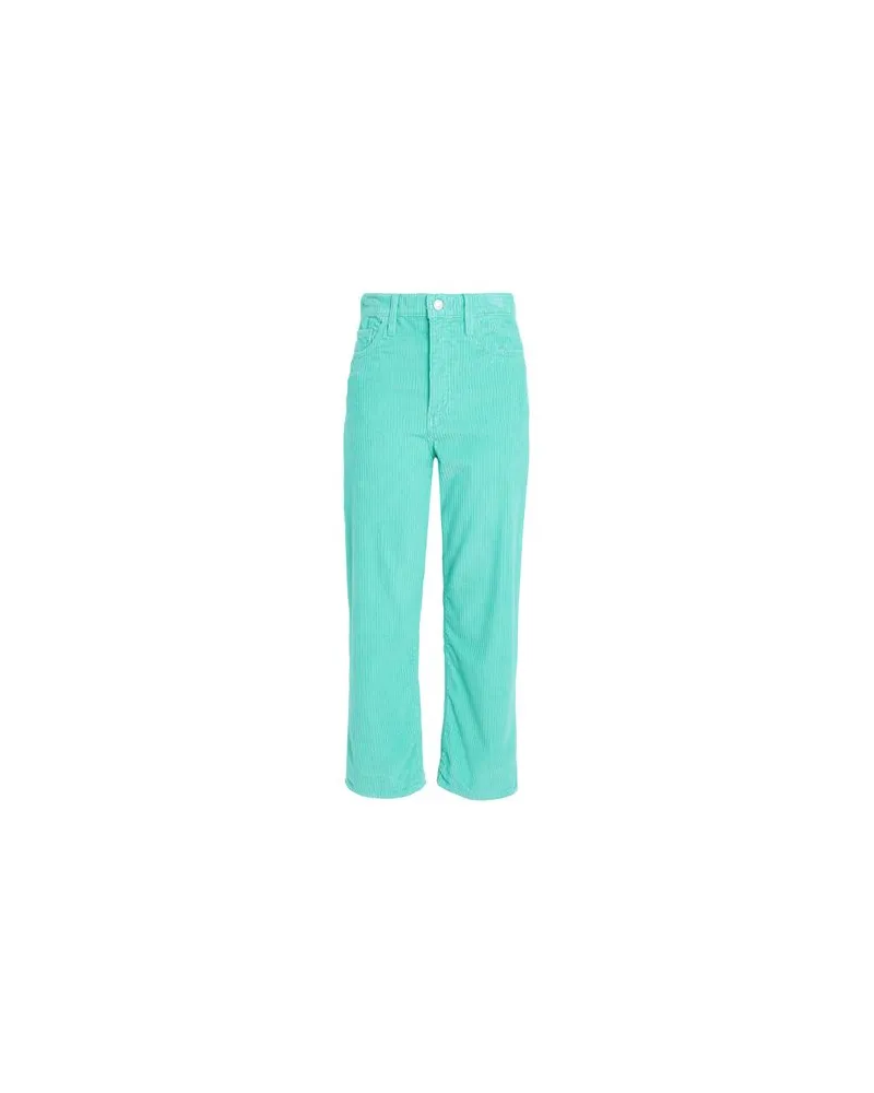 Levi's RIBCAGE STR ANKLE CORD  - HOSEN & RÖCKE - Hosenauf YOOX.COM Säuregrün