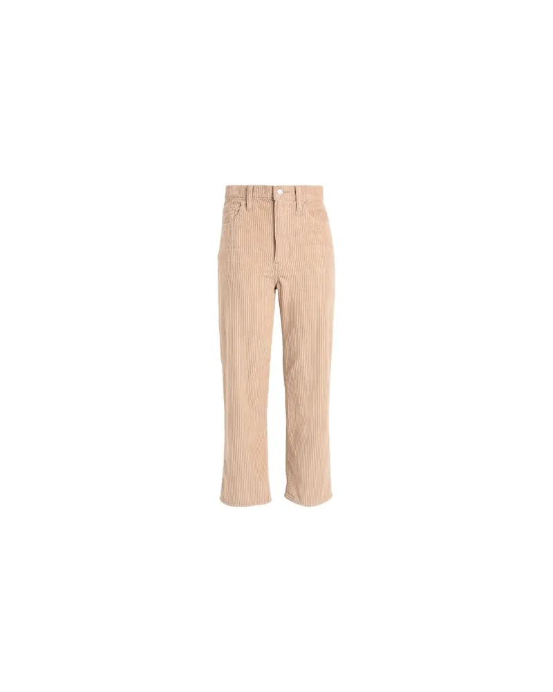 Levi's RIBCAGE STR ANKLE CORD  - HOSEN & RÖCKE - Hosenauf YOOX.COM Sand