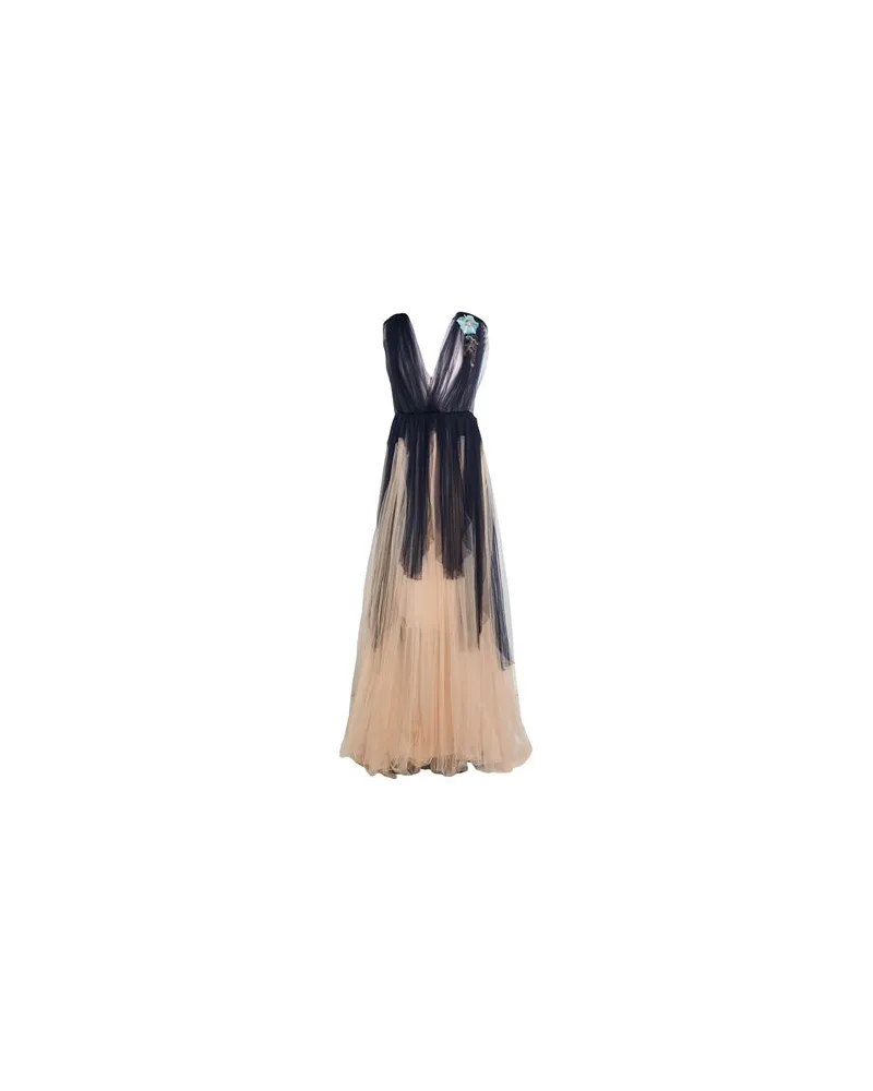 Delpozo KLEIDER - Maxi-Kleiderauf YOOX.COM Schwarz