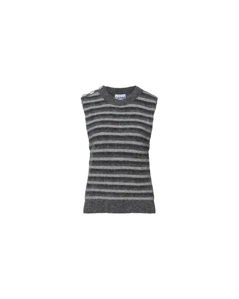 Ganni STRICKWAREN - Pulloverauf YOOX.COM Grau