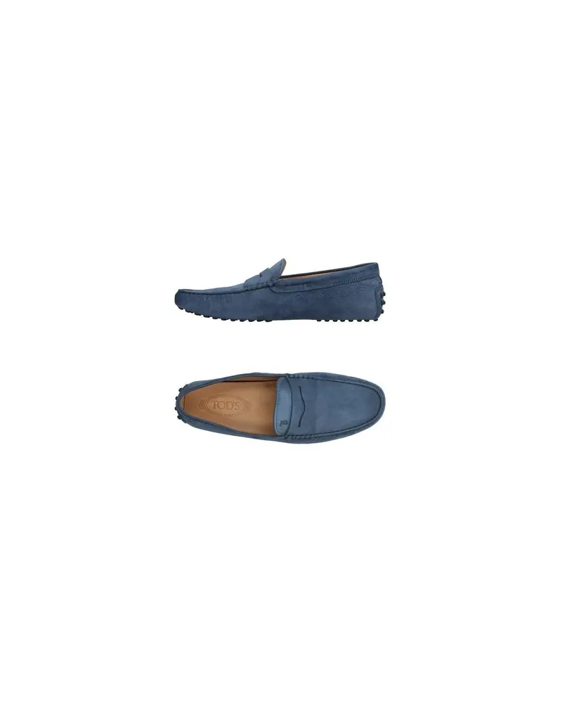 TOD'S SCHUHE - Mokassinsauf YOOX.COM Taubenblau
