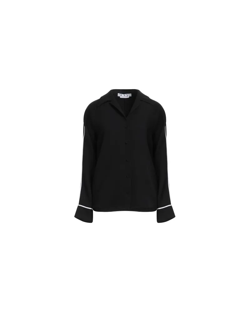 OFF-WHITE TOPS - Hemdenauf YOOX.COM Schwarz