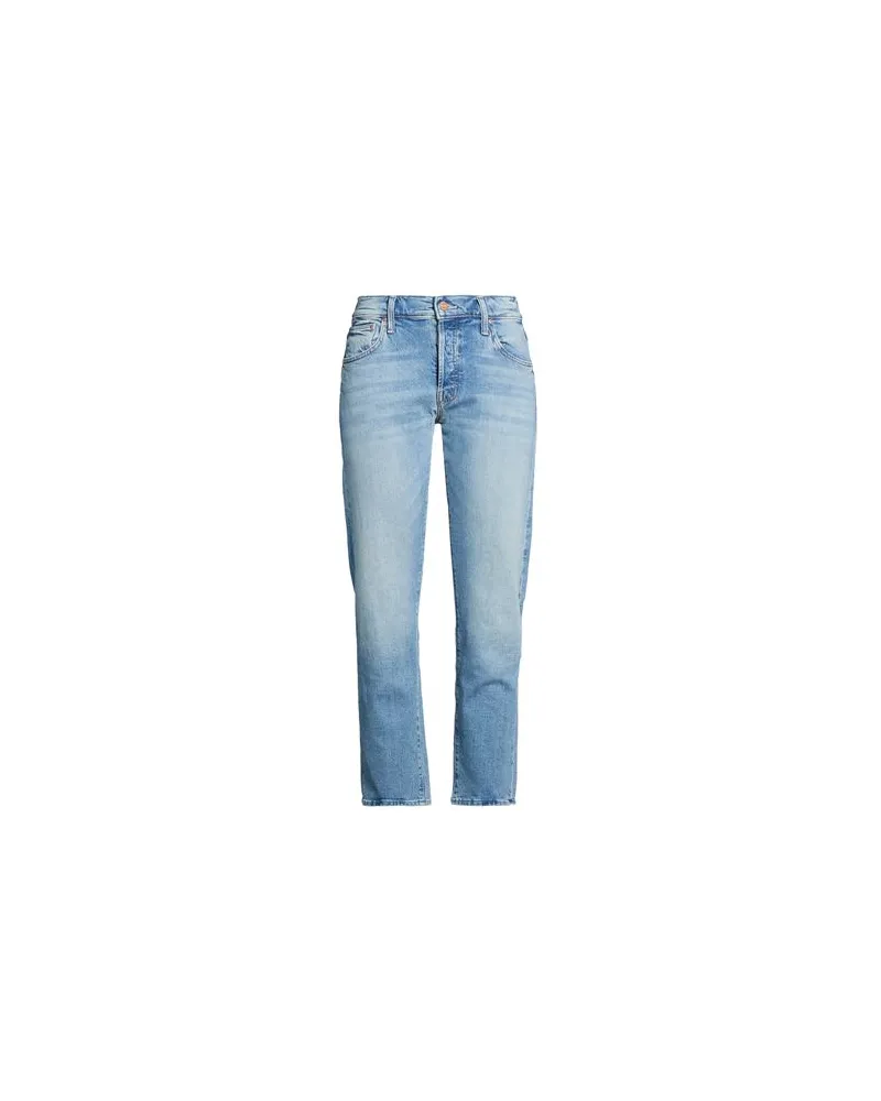 Mother HOSEN & RÖCKE - Jeanshosenauf YOOX.COM Blau