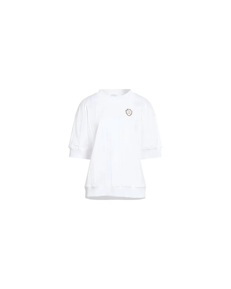Brunello Cucinelli TOPS - T-shirtsauf YOOX.COM Weiß