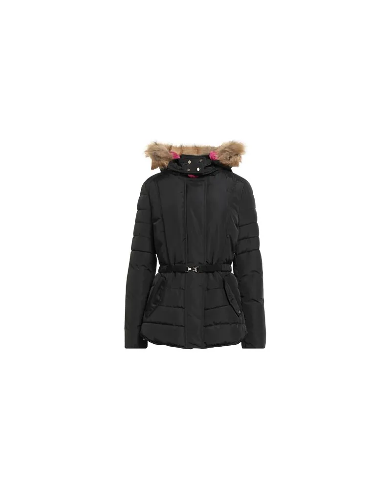 Gaudi JEANS - JACKEN & MÄNTEL - Pufferjacken & Daunenjackenauf YOOX.COM Schwarz