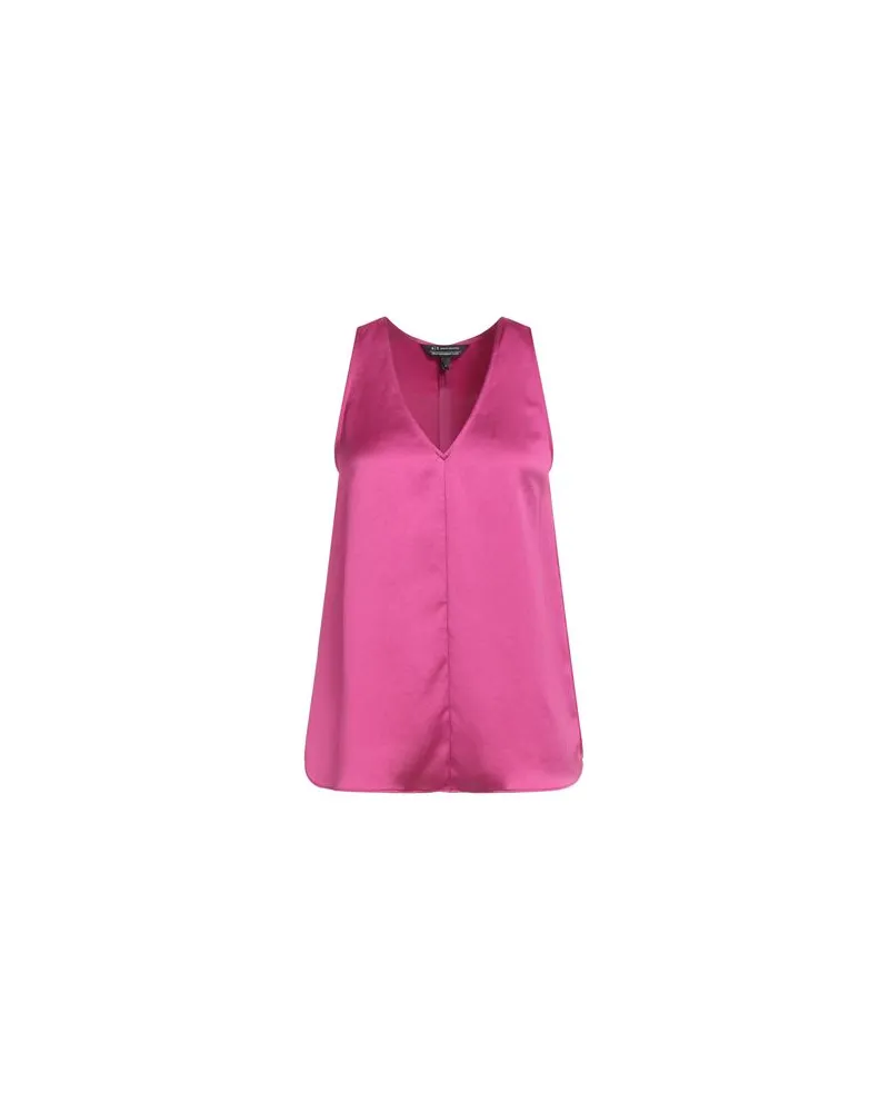 Armani Exchange TOPS - Topsauf YOOX.COM Fuchsia