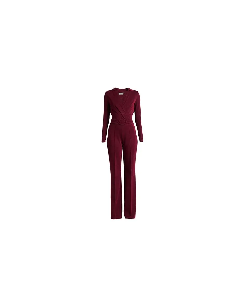 Chiara Boni OVERALLS - Jumpsuitsauf YOOX.COM Bordeaux
