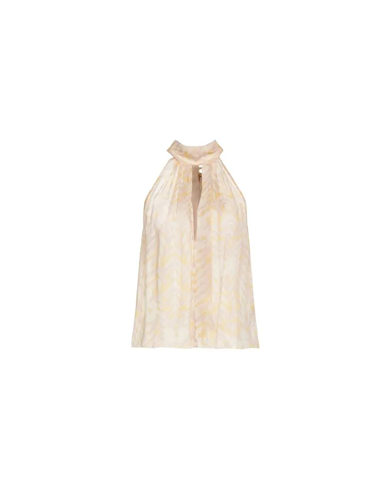 Patrizia Pepe TOPS - Topsauf YOOX.COM Pastellgelb