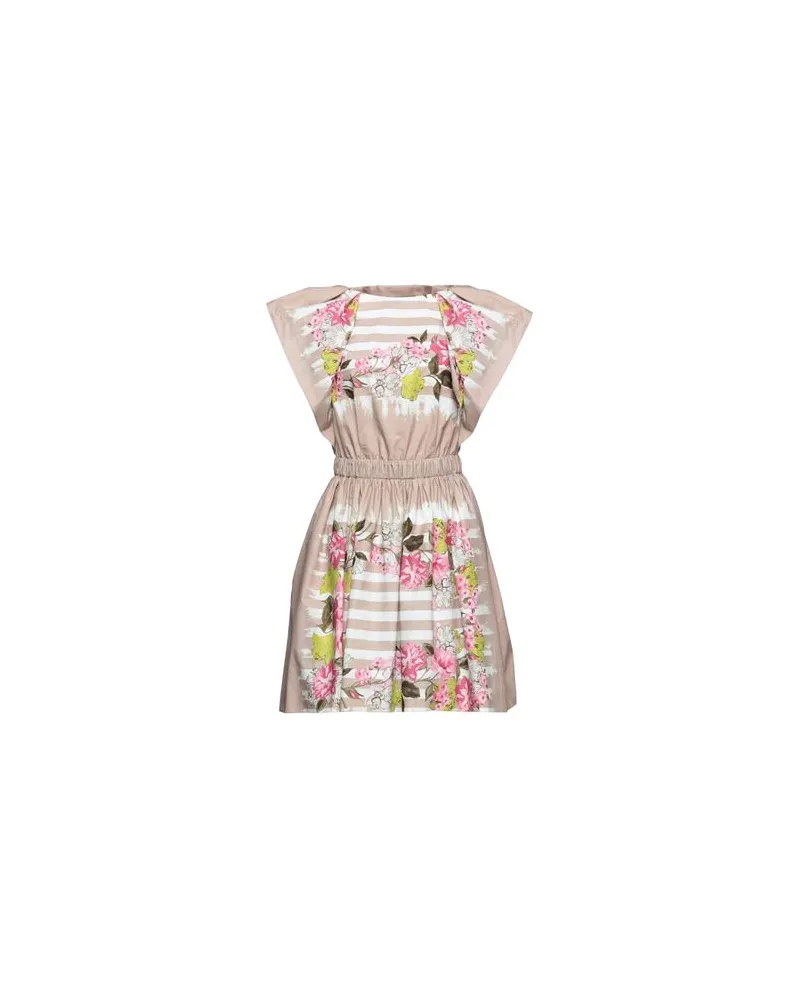Alberta Ferretti KLEIDER - Mini-Kleiderauf YOOX.COM Hellbraun