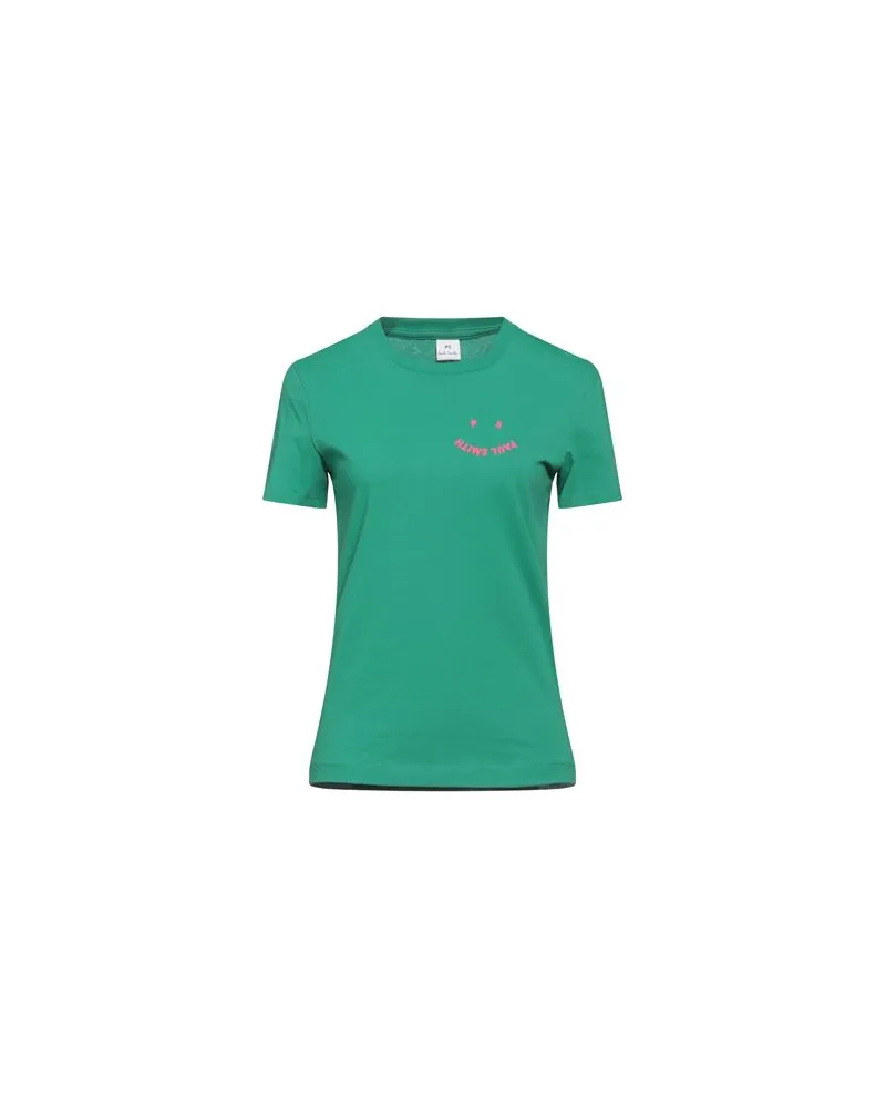 Paul Smith TOPS - T-shirtsauf YOOX.COM Smaragdgrün