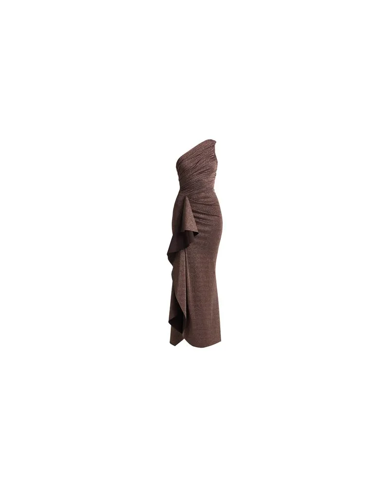 Chiara Boni KLEIDER - Maxi-Kleiderauf YOOX.COM Braun