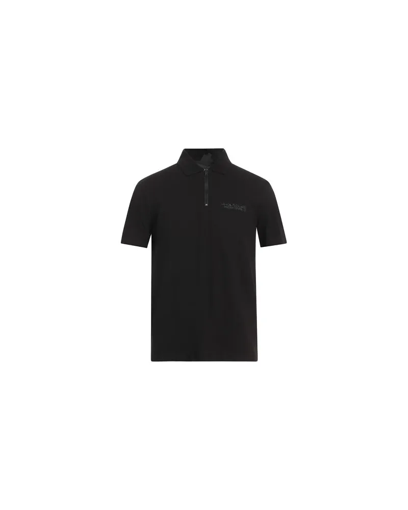 Armani Exchange TOPS - Poloshirtsauf YOOX.COM Schwarz