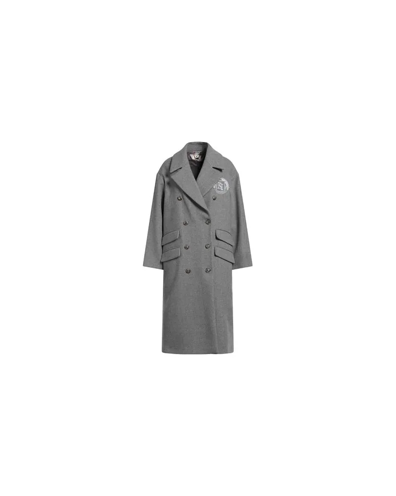Elisabetta Franchi JACKEN & MÄNTEL - Mäntelauf YOOX.COM Grau