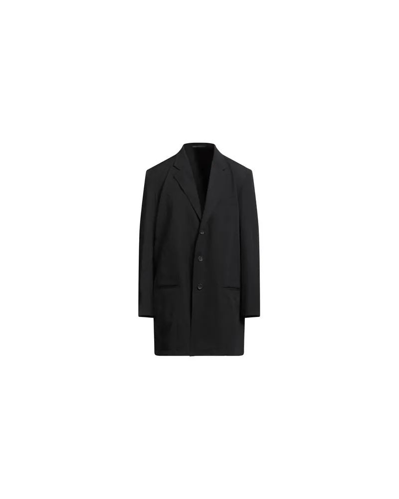 Yohji Yamamoto JACKEN & MÄNTEL - Jacken, Mäntel & Trenchcoatsauf YOOX.COM Schwarz
