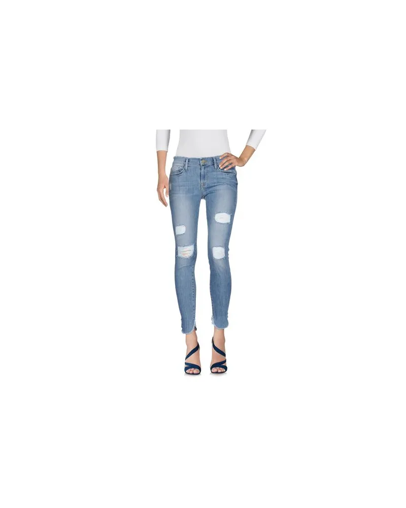 Frame Denim HOSEN & RÖCKE - Jeanshosenauf YOOX.COM Blau
