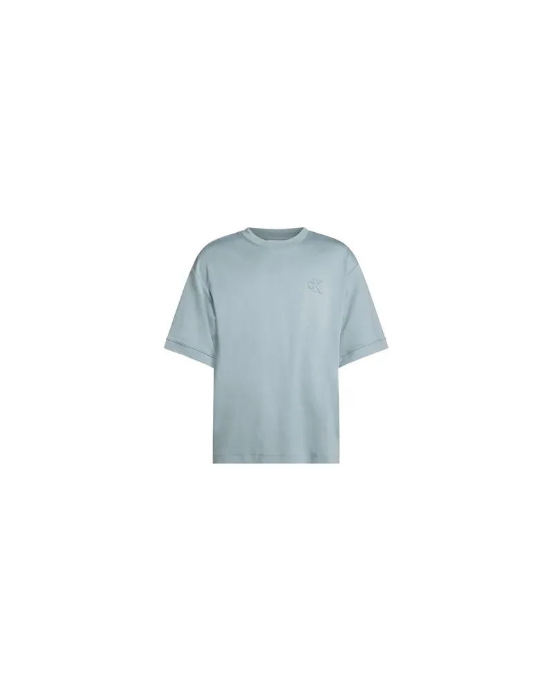 Calvin Klein TOPS - T-shirtsauf YOOX.COM Taubenblau