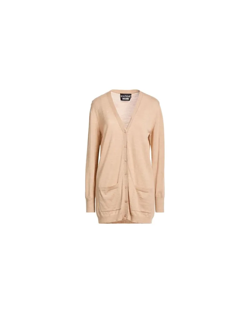Moschino STRICKWAREN - Strickjackenauf YOOX.COM Kamel