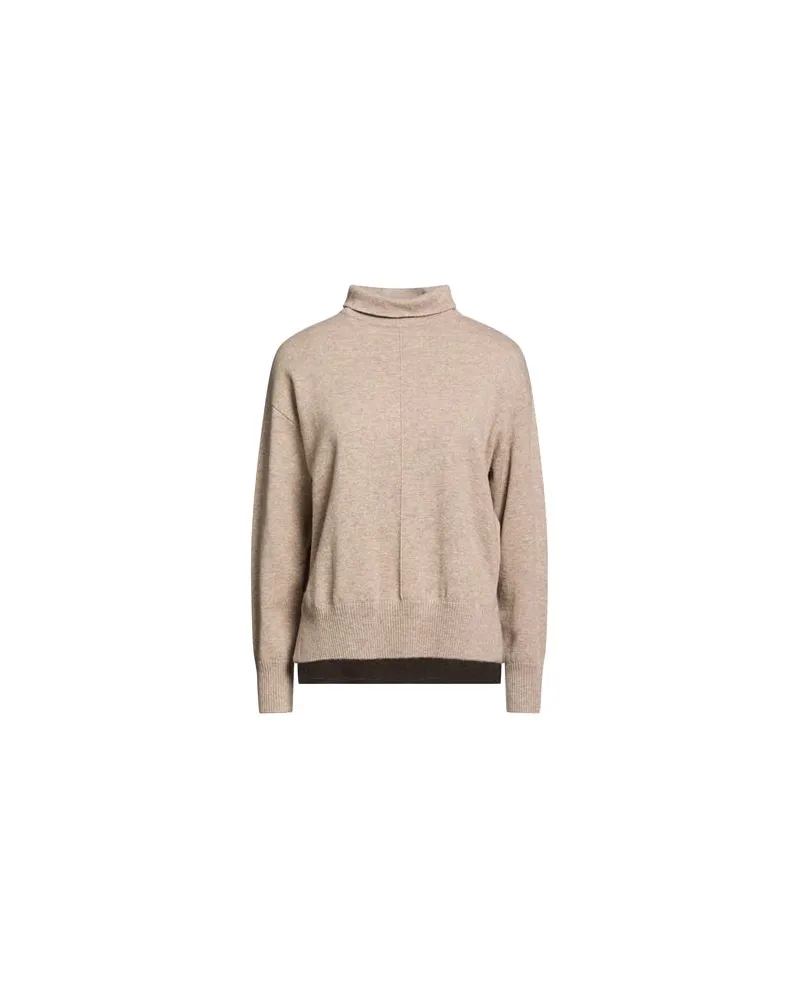 Max Mara STRICKWAREN - Rollkragenpulloverauf YOOX.COM Maulwurfsgrau