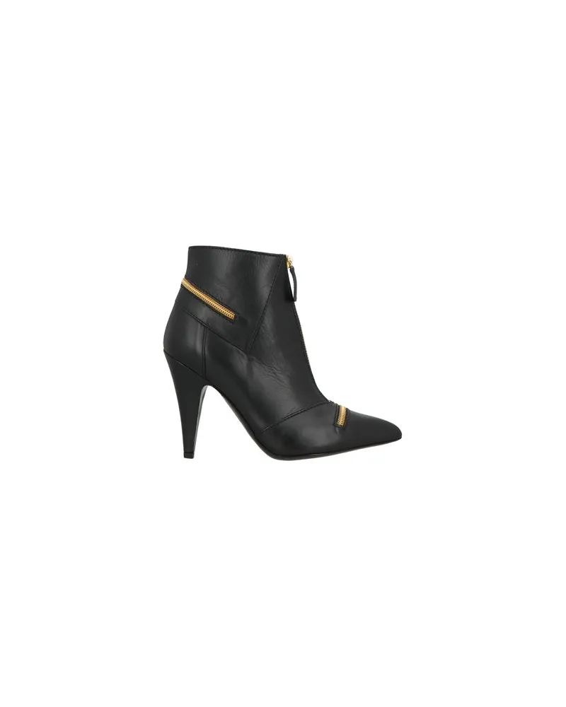 Moschino SCHUHE - Stiefelettenauf YOOX.COM Schwarz