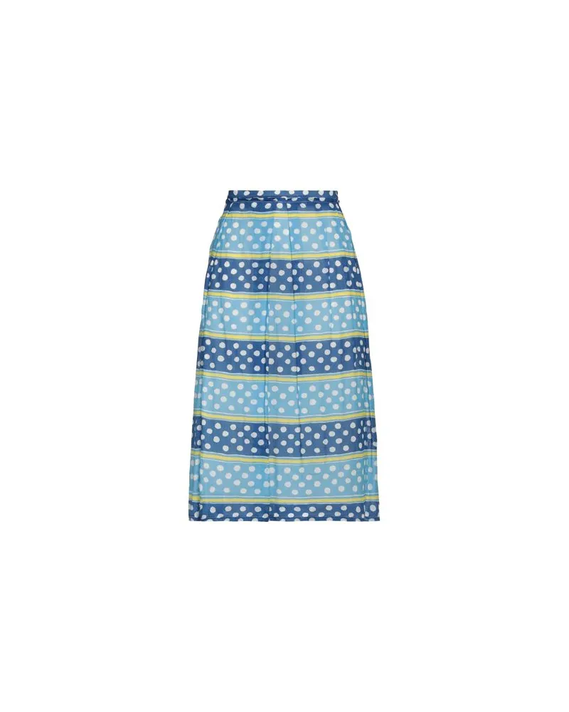 Marni HOSEN & RÖCKE - Midi-Röckeauf YOOX.COM Azurblau
