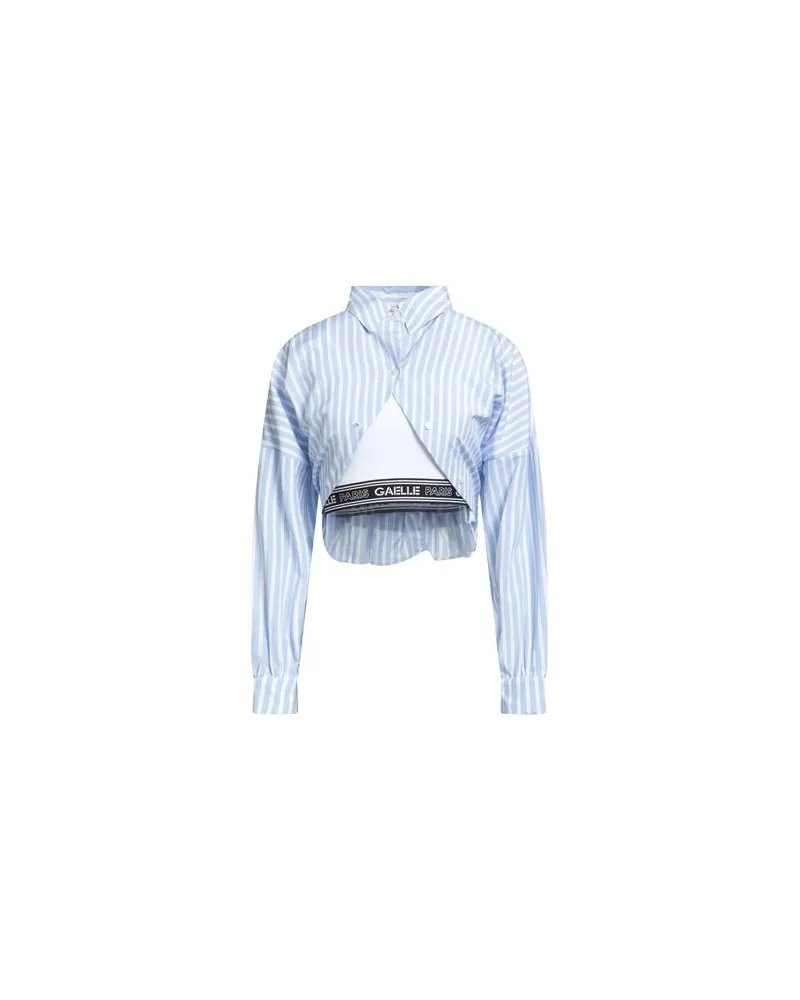 Gaëlle Bonheur TOPS - Hemdenauf YOOX.COM Himmelblau