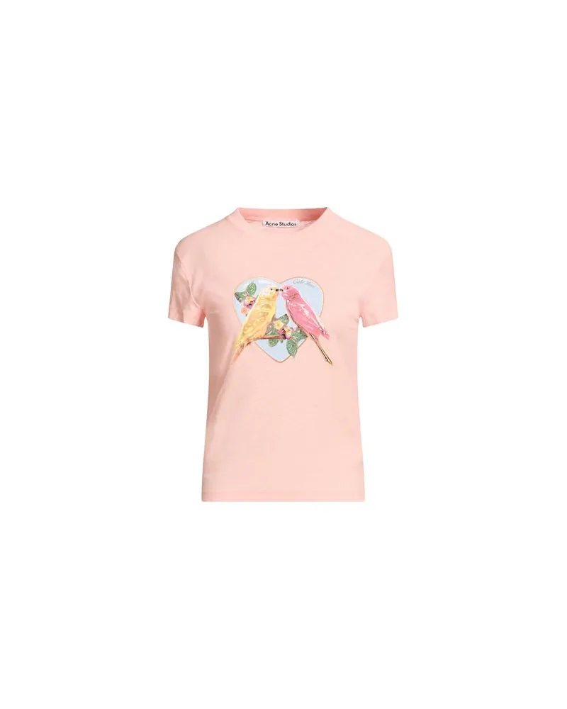 Acne Studios TOPS - T-shirtsauf YOOX.COM Lachs