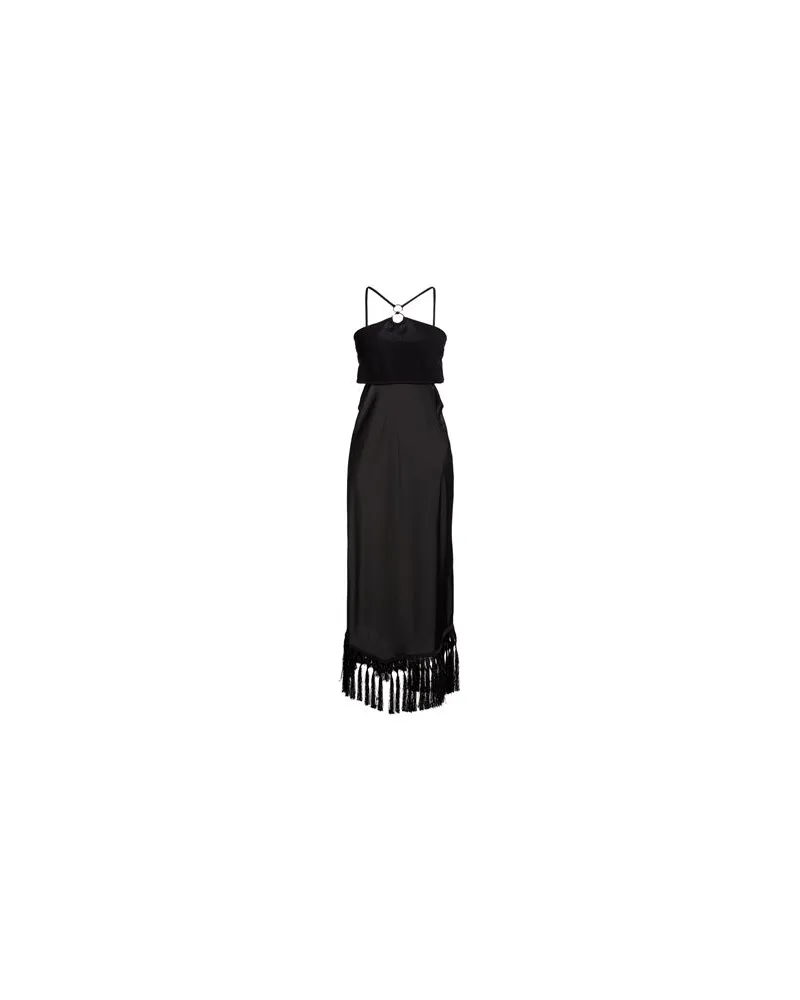Actitude by Twinset KLEIDER - Midi-Kleiderauf YOOX.COM Schwarz
