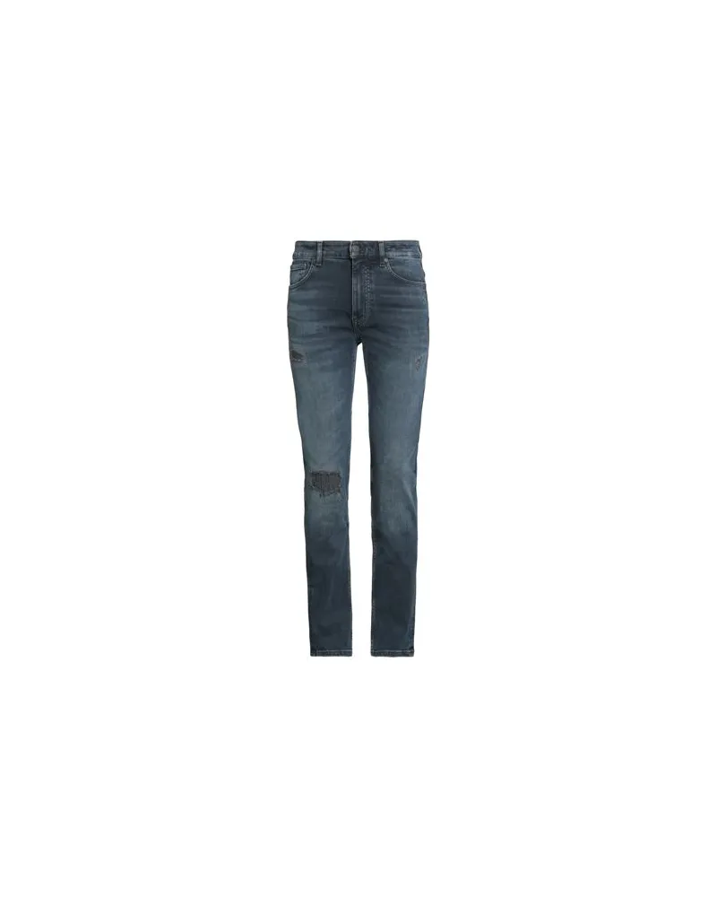 HUGO BOSS HOSEN & RÖCKE - Jeanshosenauf YOOX.COM Blau