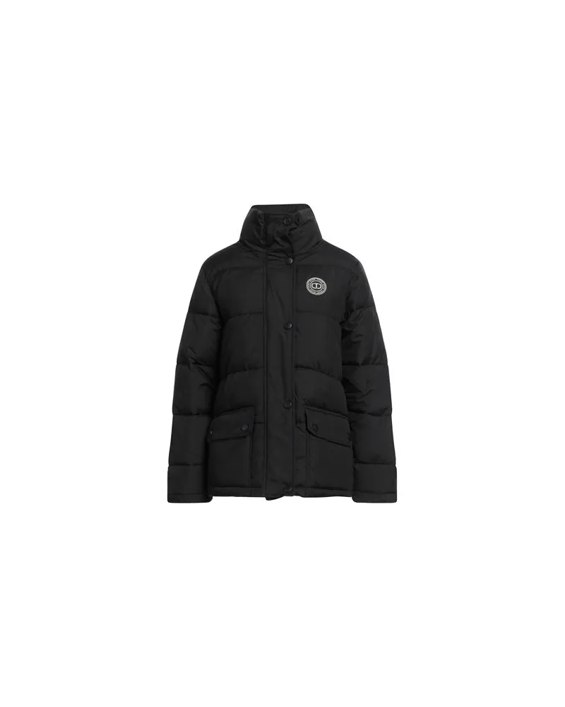 Twin-Set JACKEN & MÄNTEL - Pufferjacken & Daunenjackenauf YOOX.COM Schwarz
