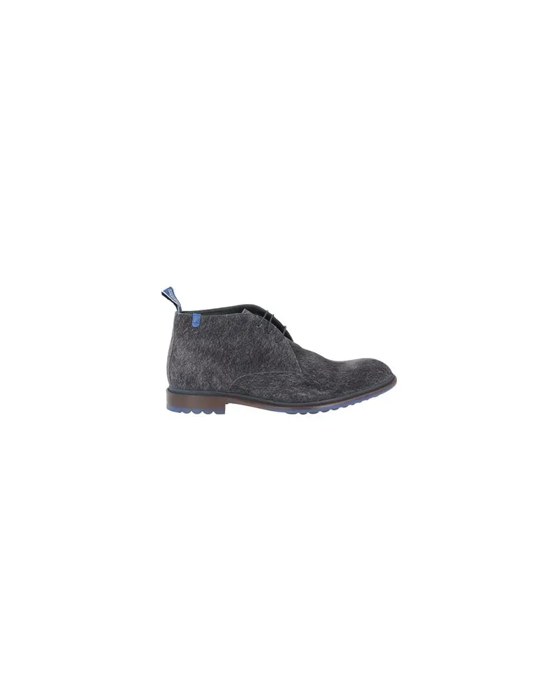 Floris van Bommel SCHUHE - Stiefelettenauf YOOX.COM Braungrau