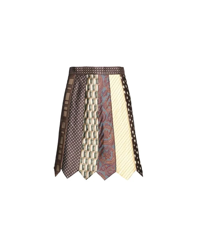 Moschino HOSEN & RÖCKE - Midi-Röckeauf YOOX.COM Dunkelbraun