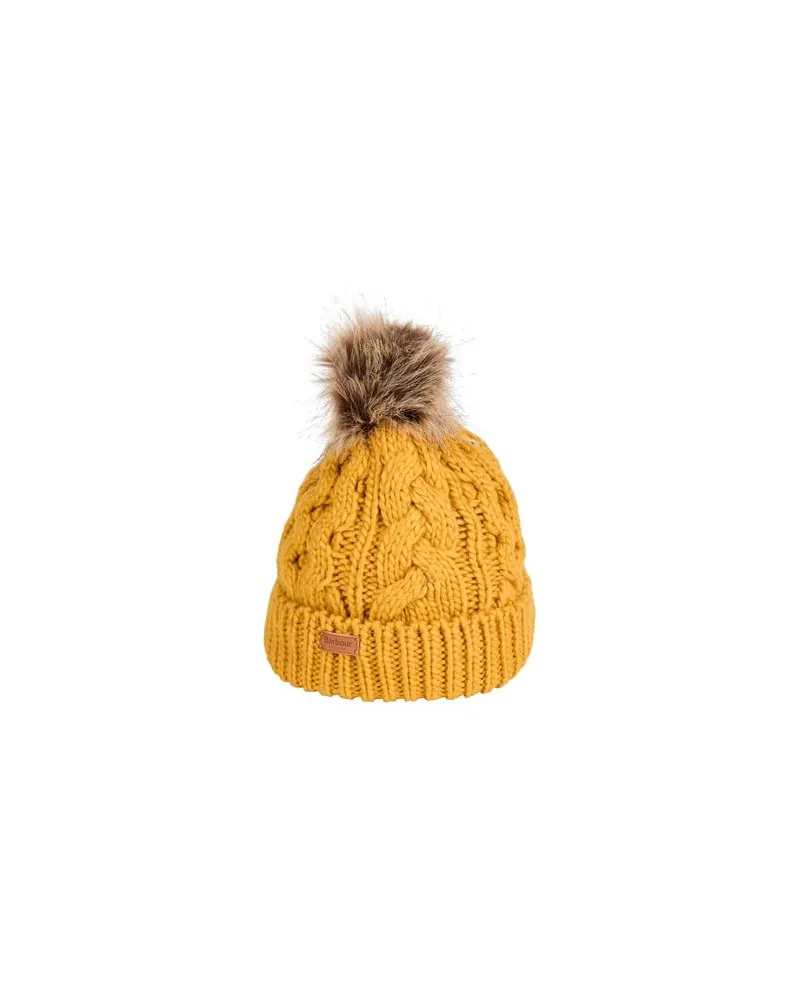 Barbour Penshaw Cable Beanie  - ACCESSOIRES - Mützen & Hüteauf YOOX.COM Gelb