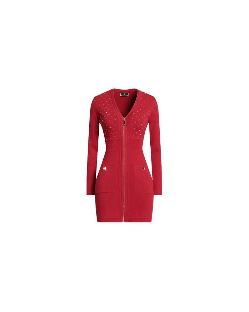Elisabetta Franchi KLEIDER - Mini-Kleiderauf YOOX.COM Rot