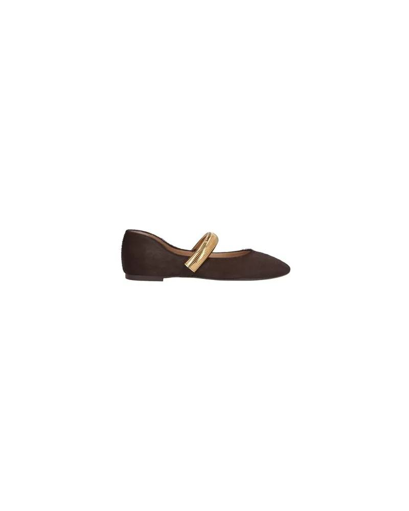 Lola Cruz SCHUHE - Ballerinasauf YOOX.COM Schokobraun