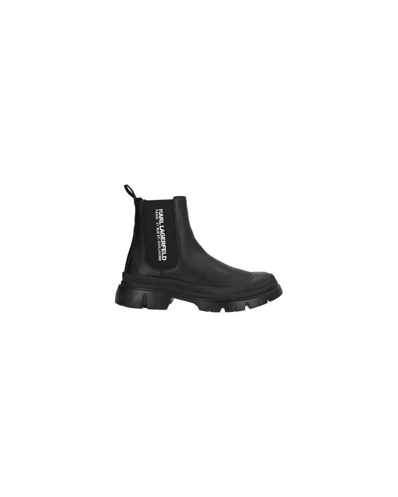 Karl Lagerfeld TREKKA - SCHUHE - Stiefelettenauf YOOX.COM Schwarz