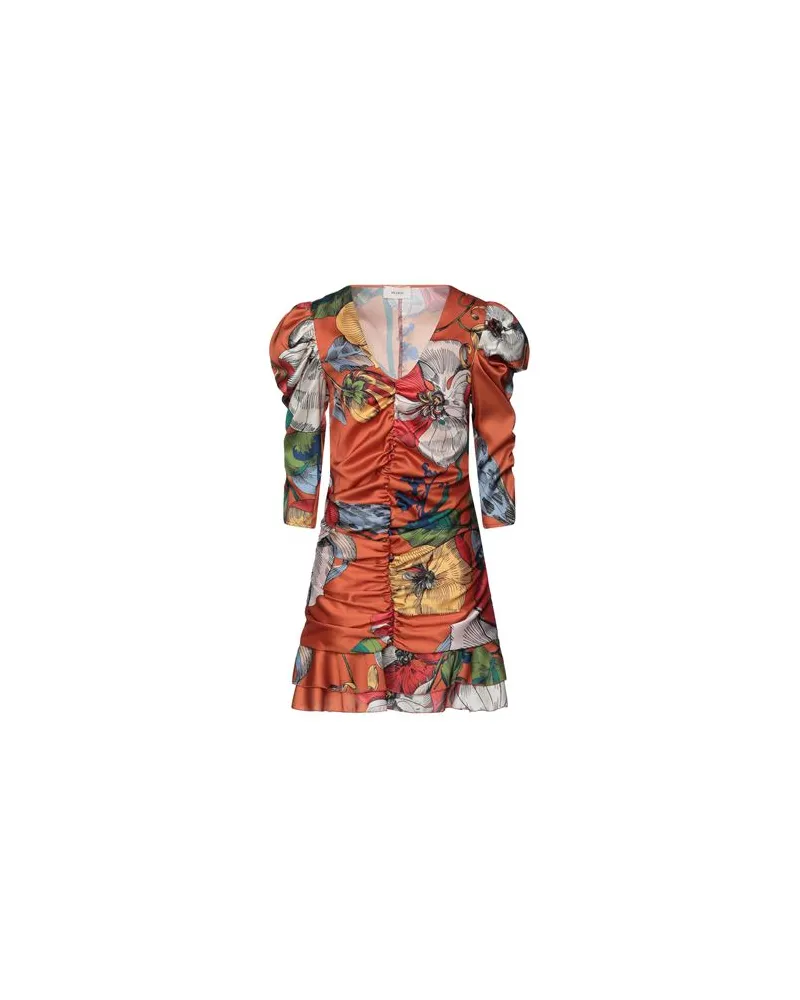 VICOLO KLEIDER - Mini-Kleiderauf YOOX.COM Rostrot