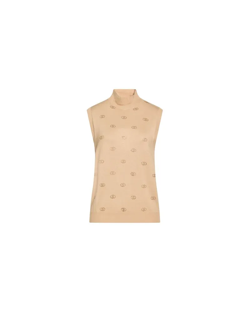 Liu Jo STRICKWAREN - Rollkragenpulloverauf YOOX.COM Sand