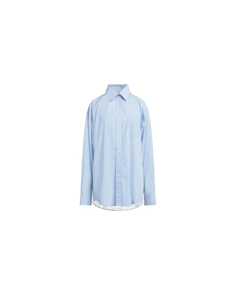 Stella McCartney TOPS - Hemdenauf YOOX.COM Hellblau